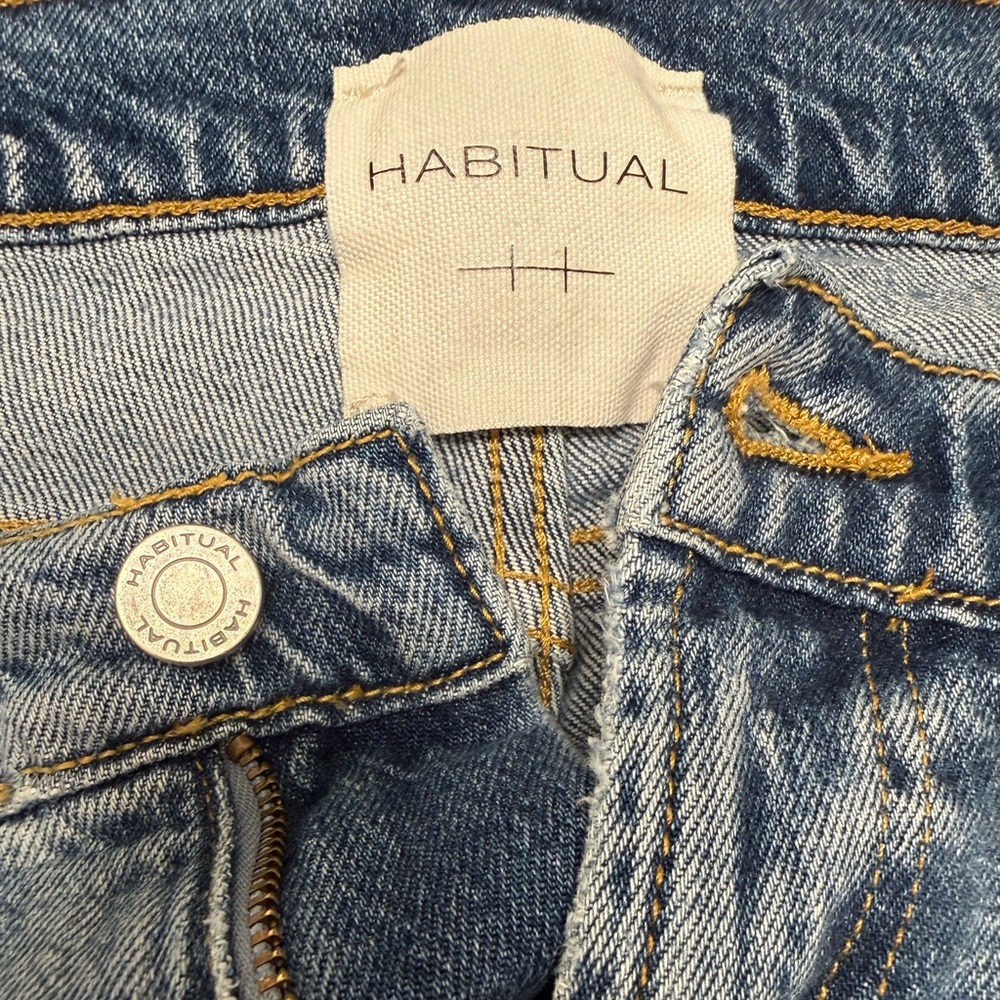 Habitual Denim Blue Straight Leg Jeans - Picture 10 of 11